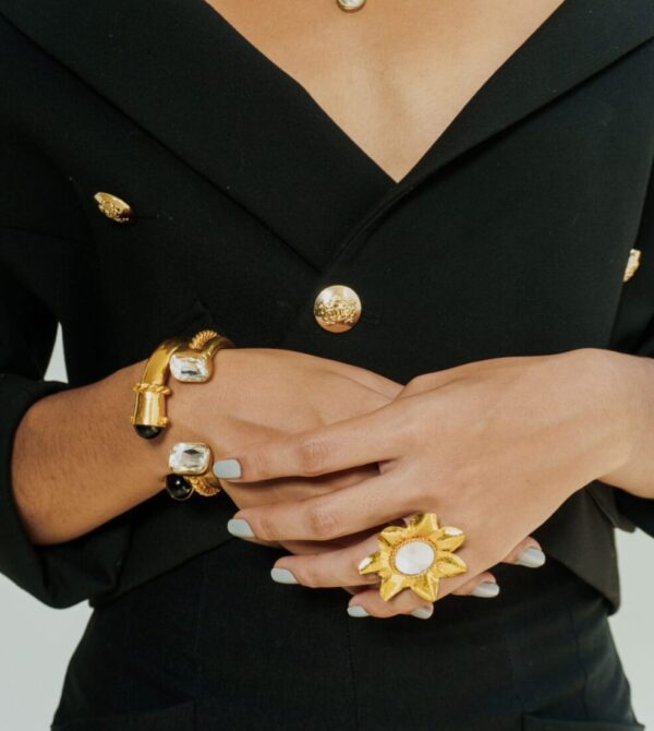 CHUNKY CRYSTAL BRACELET - Image 4